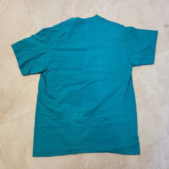Vintage 90s Miami Dolphins Established 1965 Florida NFL Football T Shirt L Large - Picture 7 of 7